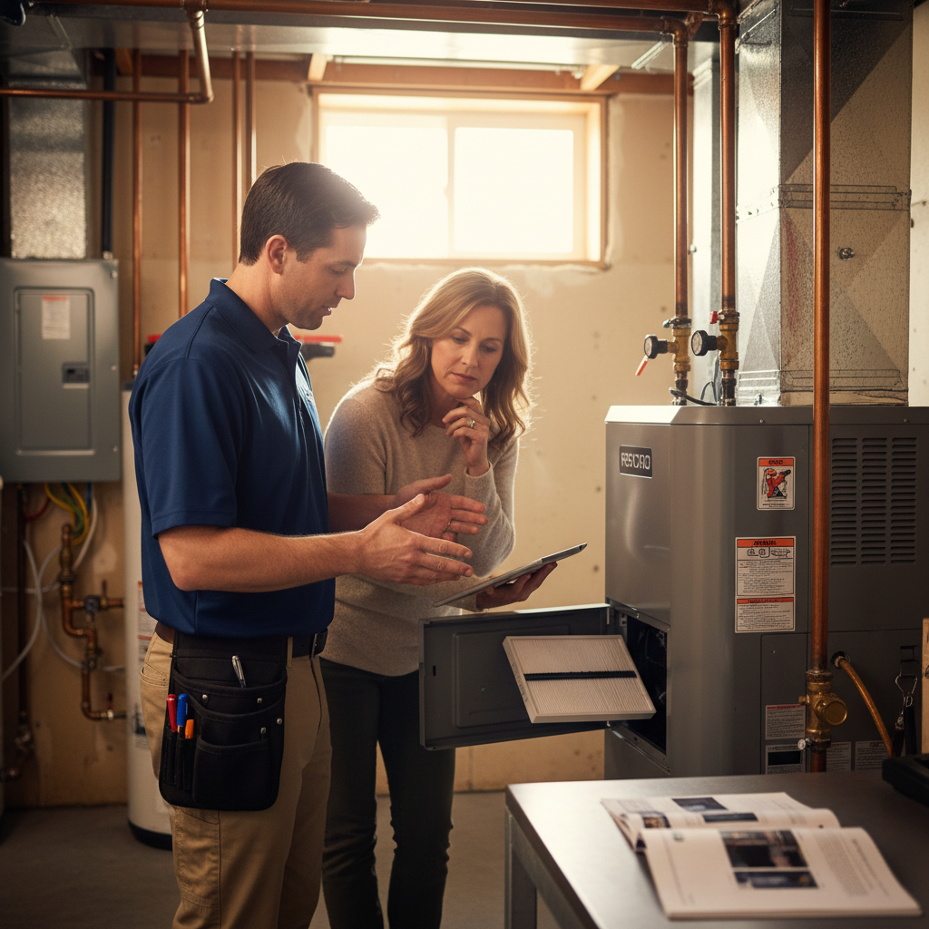 heating and cooling contractors near me